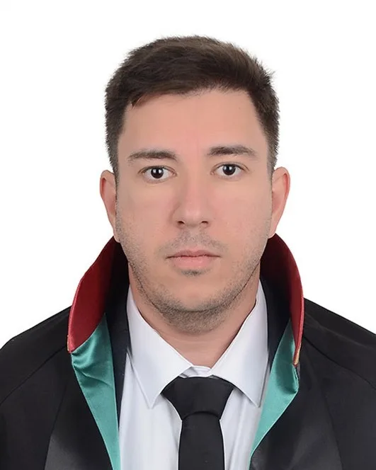 Portrait of Att. Canberk Görür in his lawyer's robe